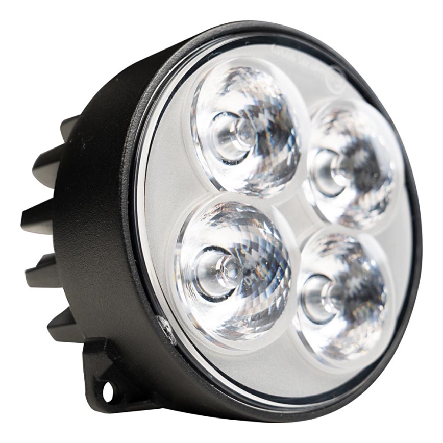 LED Traktoriaus prožektorius BLACK LED/20W/10-30V IP69 5700K apvalus