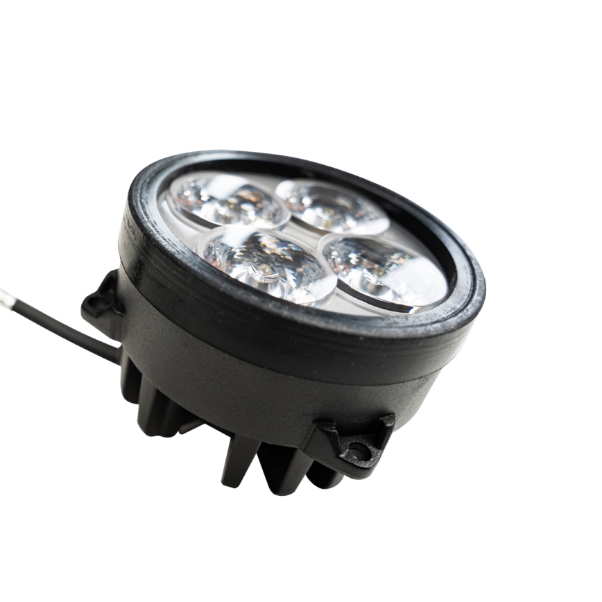 LED Traktoriaus prožektorius BLACK LED/20W/10-30V IP69 5700K apvalus