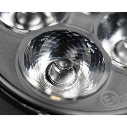 LED Traktoriaus prožektorius BLACK LED/20W/10-30V IP69 5700K apvalus