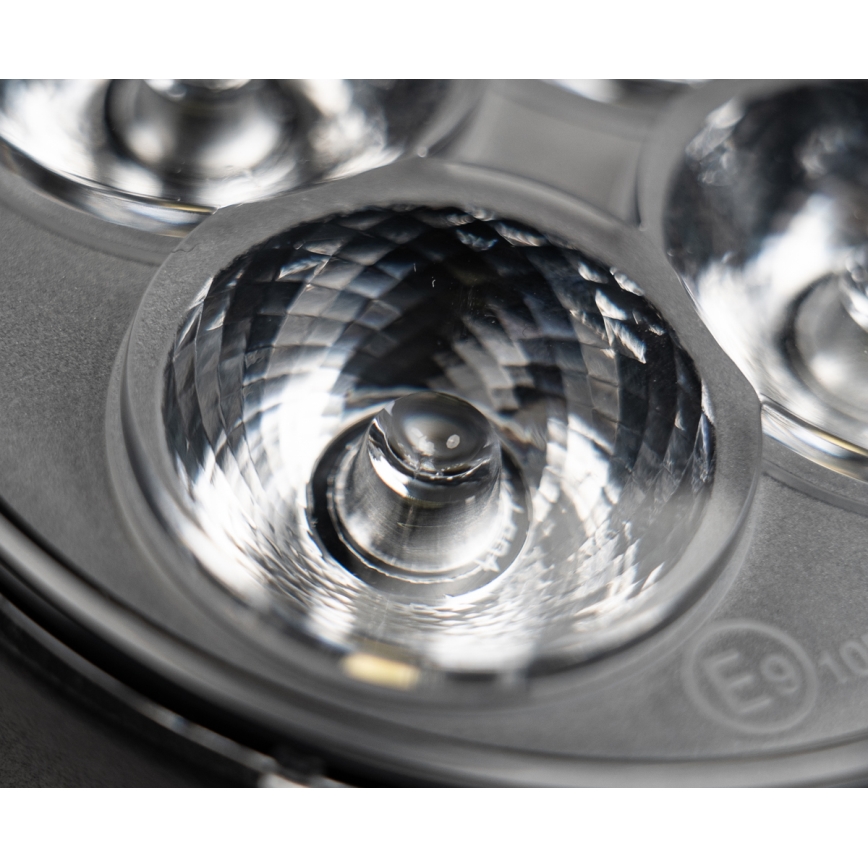 LED Traktoriaus prožektorius BLACK LED/20W/10-30V IP69 5700K apvalus
