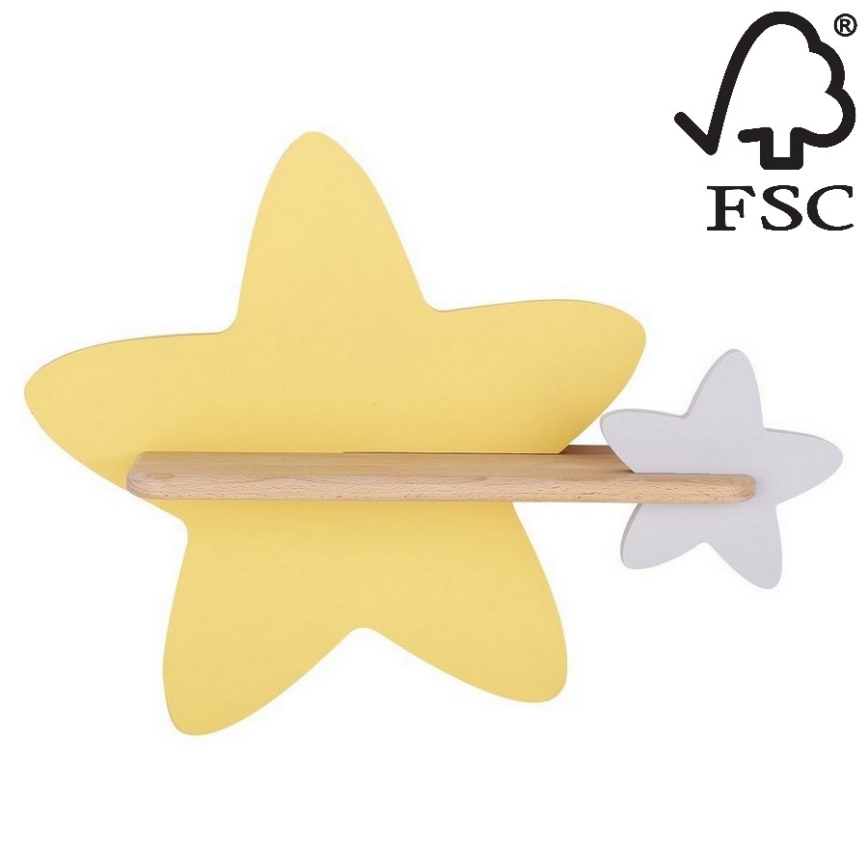LED vaikiška sieninė lempa su lentyna STAR LED/5W/230V