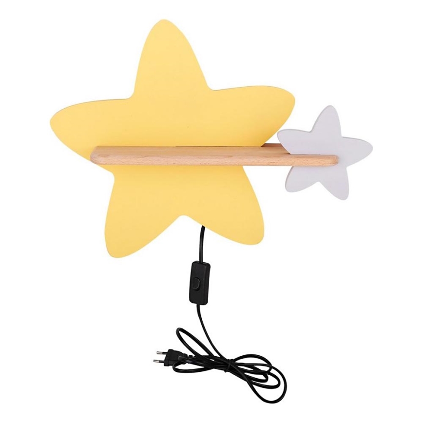 LED vaikiška sieninė lempa su lentyna STAR LED/5W/230V