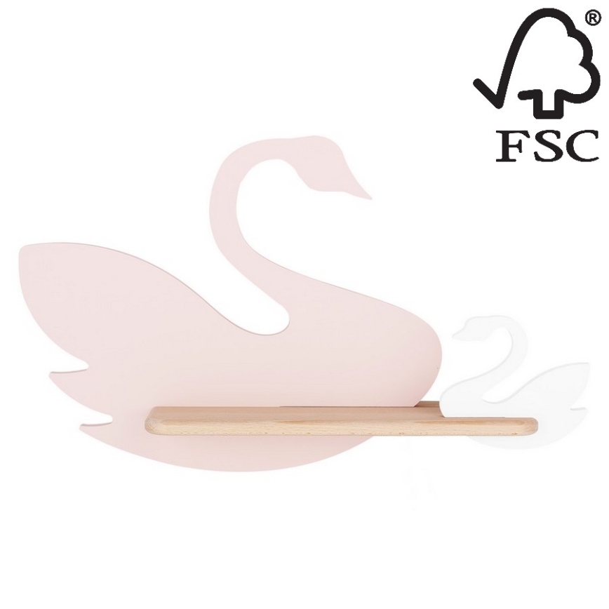 LED vaikiška sieninė lempa su lentyna SWAN LED/5W/230V