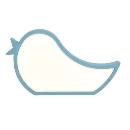 LED vaikiška stalinė lempa BIRD LED/12W/230V mėlyna