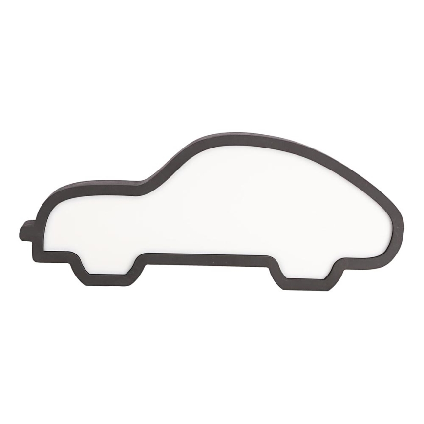 LED vaikiška stalinė lempa CAR, 11 W, 230 V, juoda