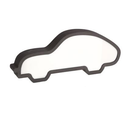 LED vaikiška stalinė lempa CAR, 11 W, 230 V, juoda