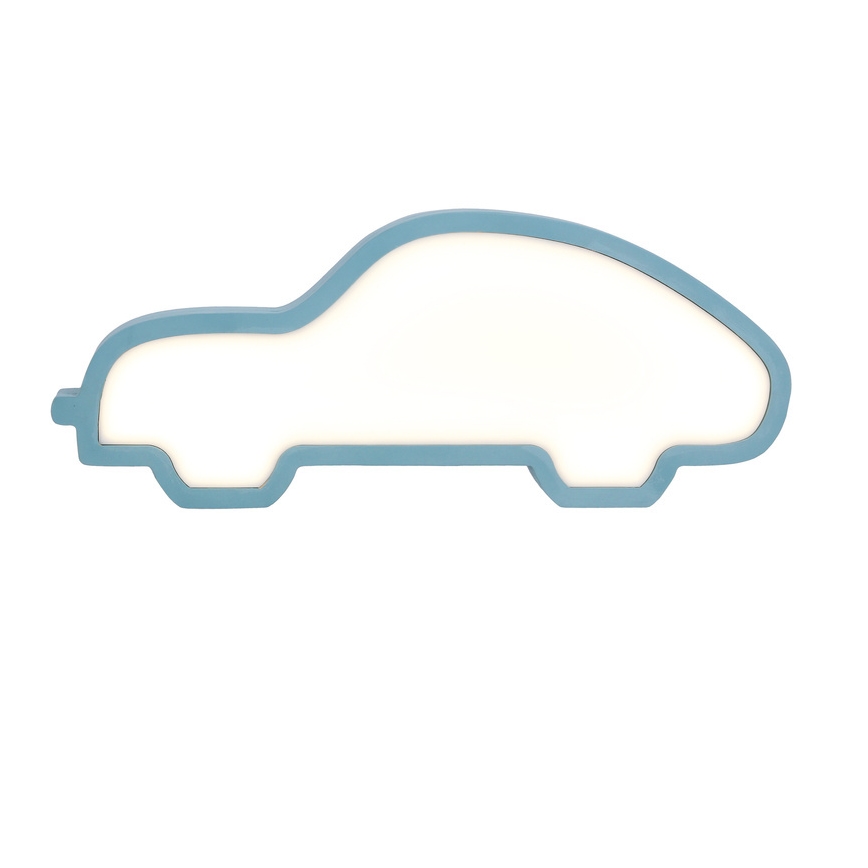 LED vaikiška stalinė lempa CAR LED/11W/230V mėlyna