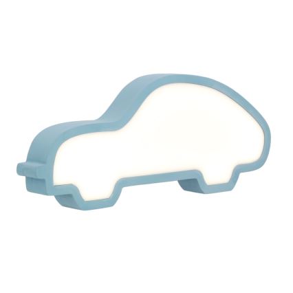 LED vaikiška stalinė lempa CAR LED/11W/230V mėlyna