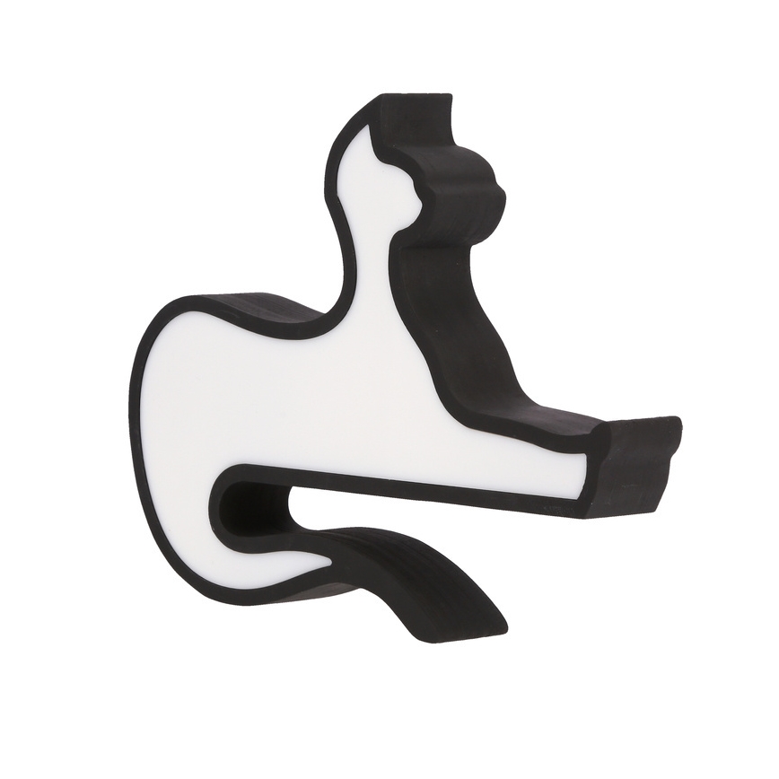 LED vaikiška stalinė lempa CAT LED/13W/230V juoda