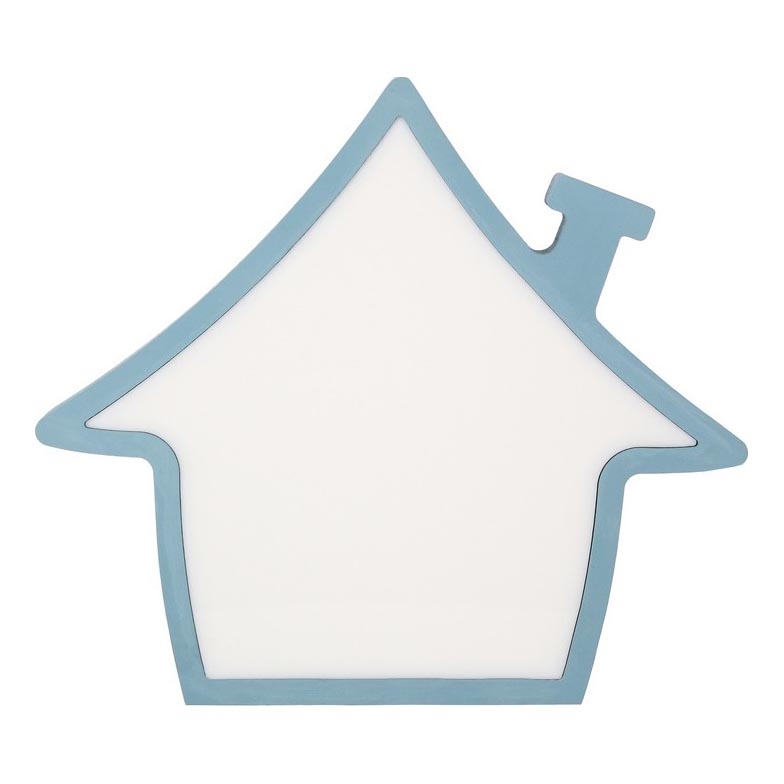 LED Vaikiška stalinė lempa HOUSE LED/10W/230V mėlyna