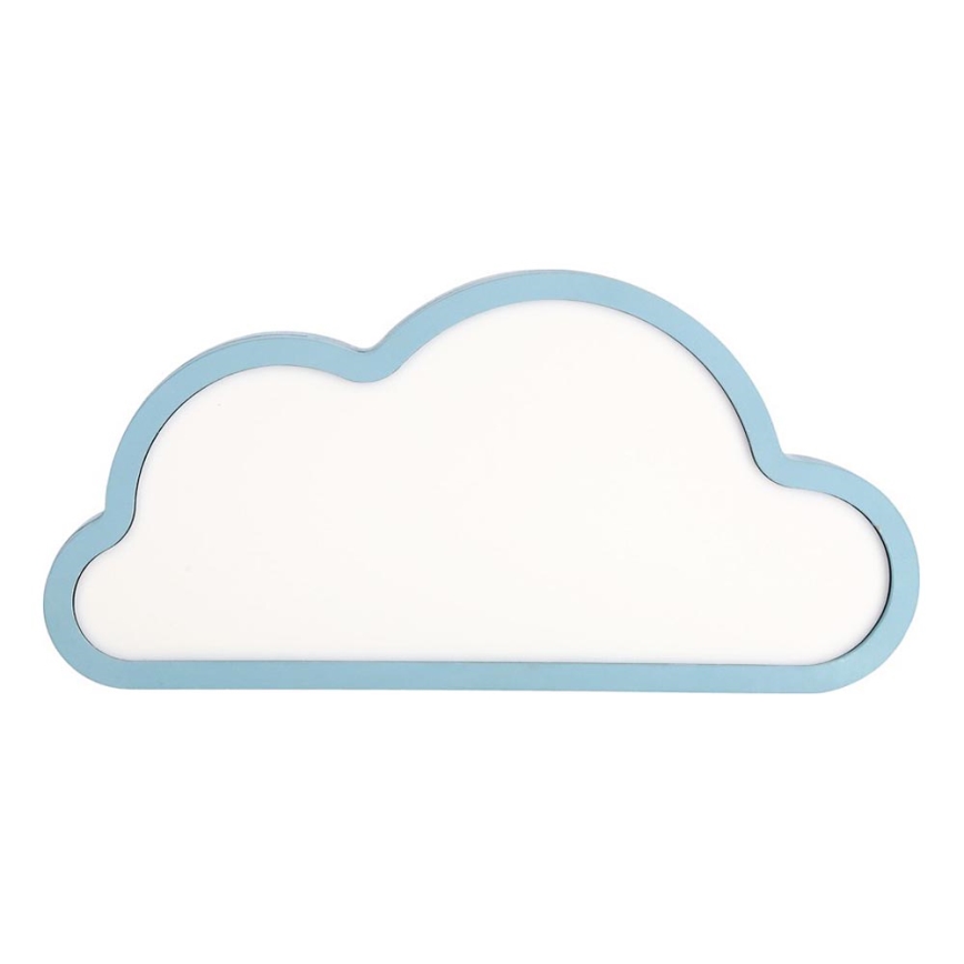 LED Vaikiška stalinė lemputė CLOUD LED/11W/230V mėlyna