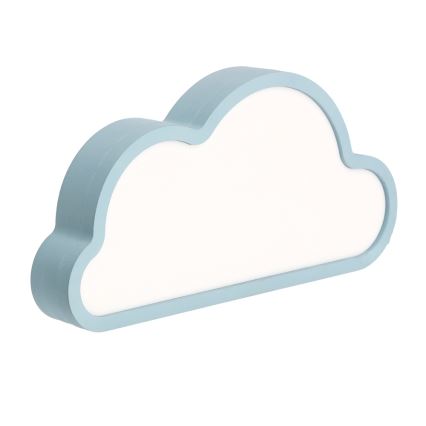 LED Vaikiška stalinė lemputė CLOUD LED/11W/230V mėlyna