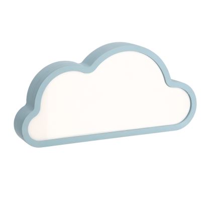 LED Vaikiška stalinė lemputė CLOUD LED/11W/230V mėlyna