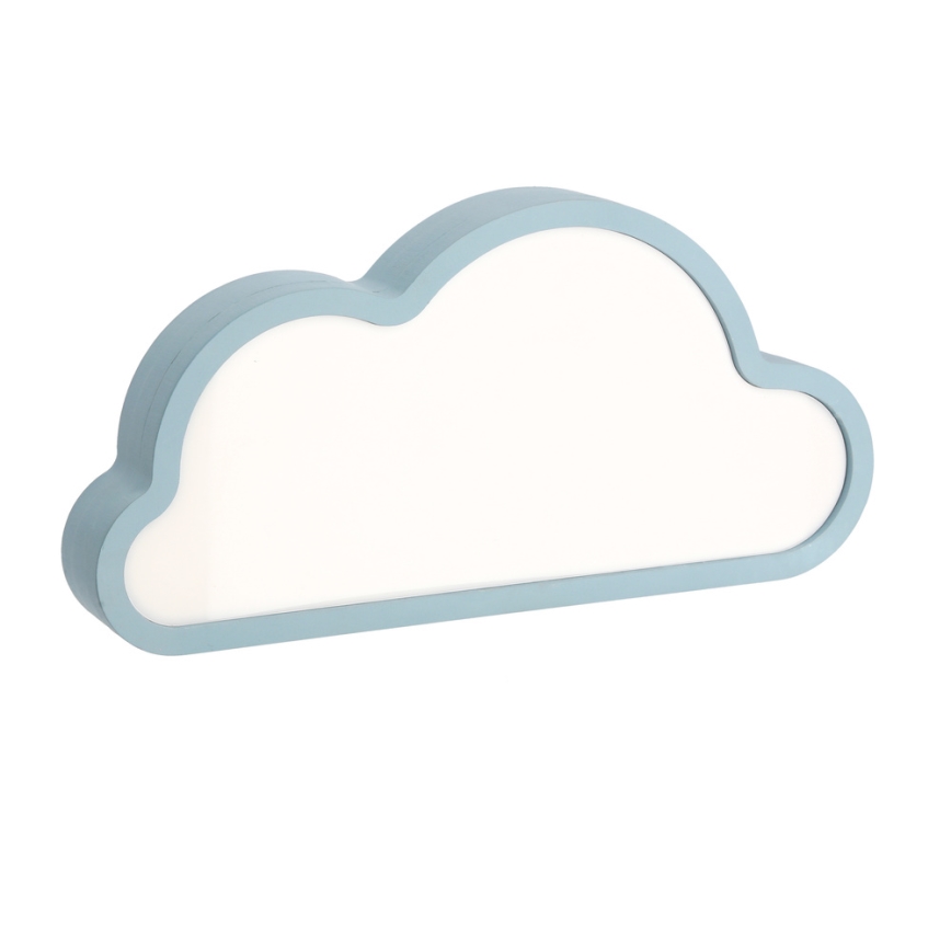 LED Vaikiška stalinė lemputė CLOUD LED/11W/230V mėlyna