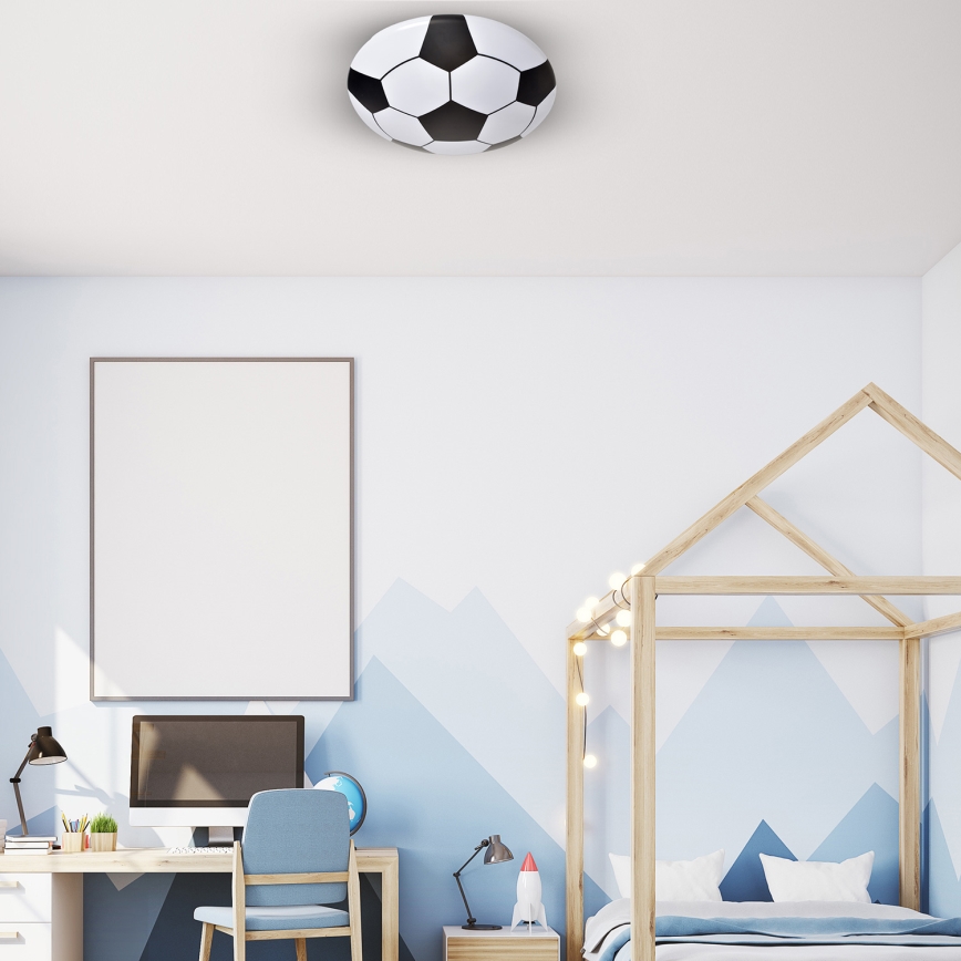 LED Vaikiškas lubinis šviestuvas BALL LED/18W/230V
