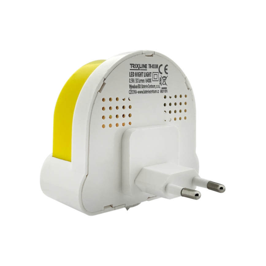 LED vaikiškas naktinis šviestuvas LED/0,5W/230V vaivorykštė