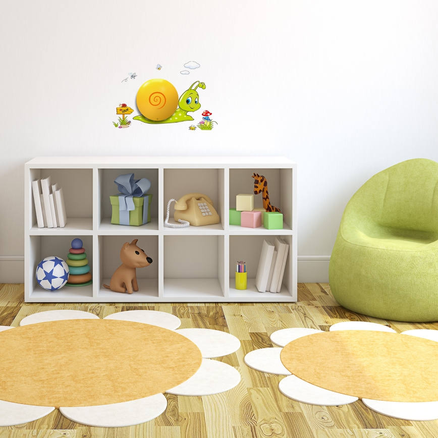 LED vaikų sieninis šviestuvas LED/0,6W/3xAAA