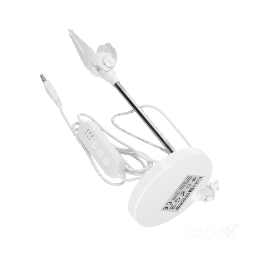 LED Vidaus šviestuvas augalams auginti LED/10W/5V 3200K