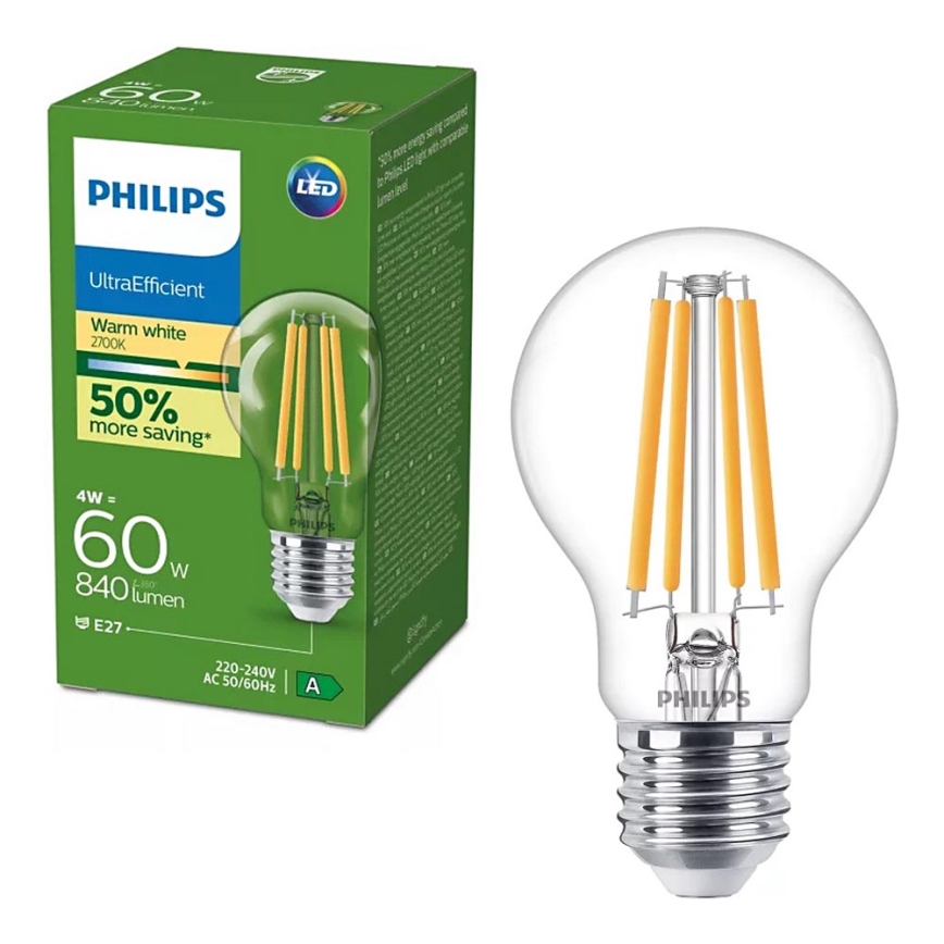 LED VINTAGE lemputė Philips E27/4W/230V 2700K