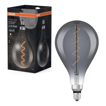 LED vintažinė filamento lemputė E27/4W/230V 1800K - Osram