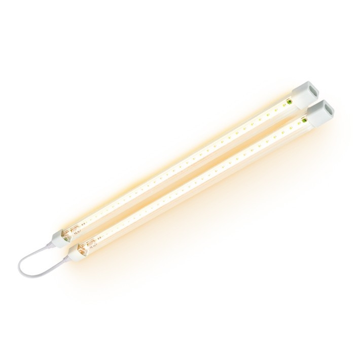 LED virtuvės šviestuvas, kabinamas po spintele augalams auginti GROWLY 2xLED/8,5W/230V balta