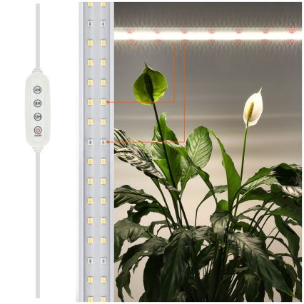 LED virtuvės šviestuvas, kabinamas po spintele augalams auginti GROWLY LED/15W/230W