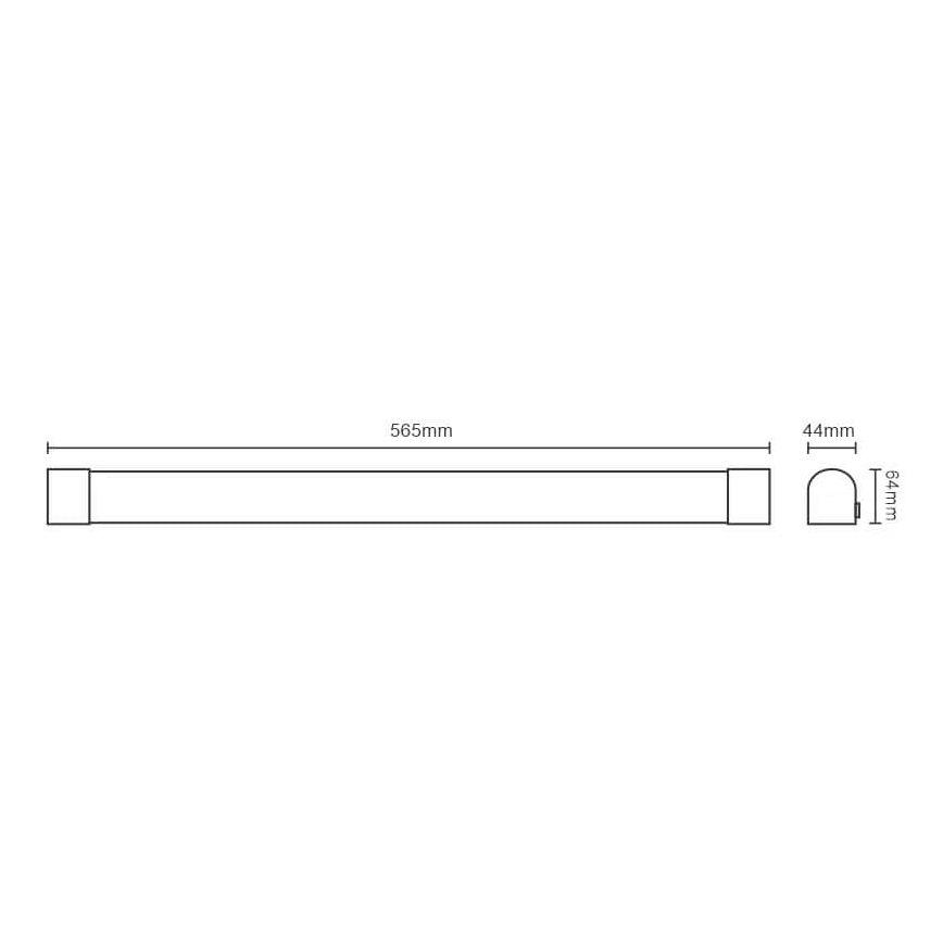 LED virtuvės šviestuvas, kabinamas po spintele LED/15W/230V IP44