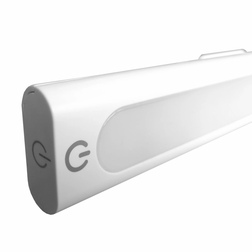 LED virtuvės šviestuvas, kabinamas po spintele magnetinis LED/2,5W/5V USB 2700/4000/6500K 1200 mAh 35 cm balta