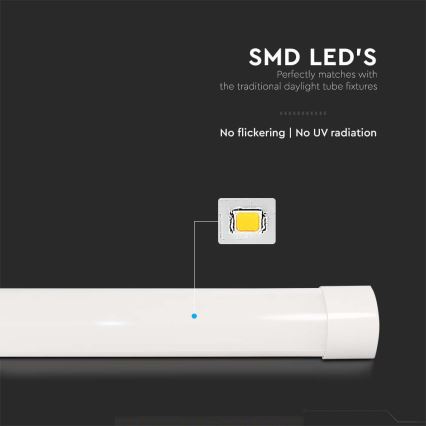 LED virtuvės šviestuvas, kabinamas po spintele LED/40W/230V 4000K 116 cm