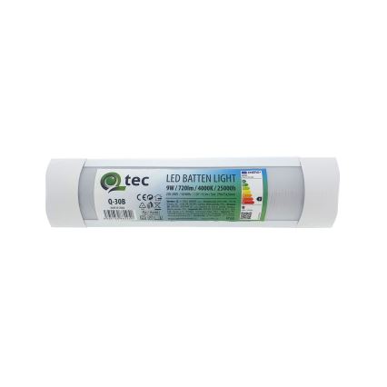 LED virtuvės šviestuvas, kabinamas po spintele QTEC LED/9W/230V 30 cm balta