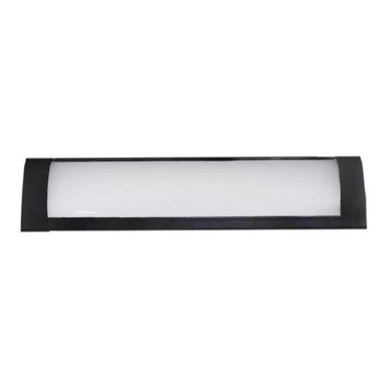 LED virtuvės šviestuvas, kabinamas po spintele QTEC LED/9W/230V 30 cm juoda
