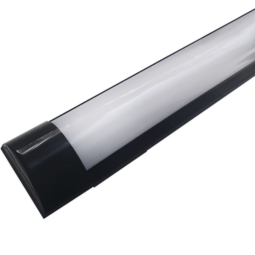 LED virtuvės šviestuvas, kabinamas po spintele QTEC LED/9W/230V 30 cm juoda