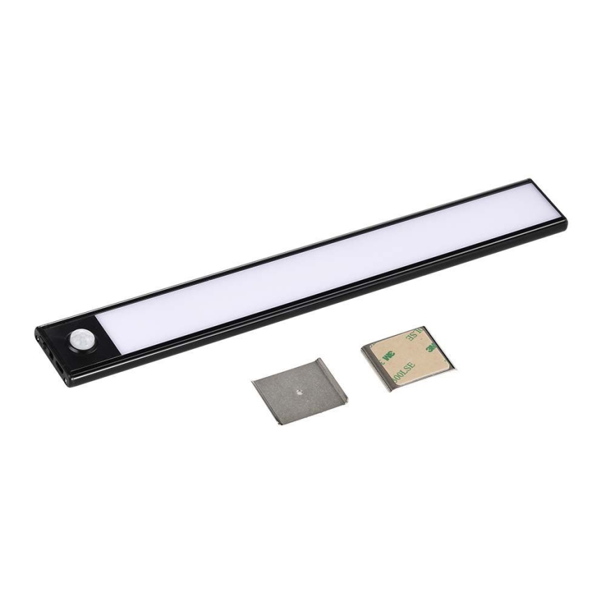 LED virtuvės šviestuvas, kabinamas po spintele su jutikliu LED/2,5W/5V 4000K 3000 mAh