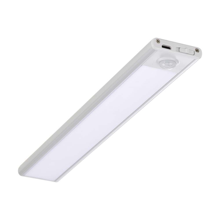 LED virtuvės šviestuvas, kabinamas po spintele su jutikliu LED/2W/5V 4000K 2200 mAh