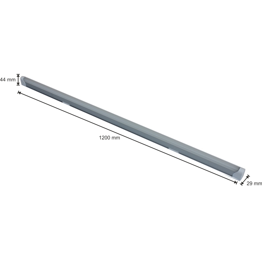 LED virtuvinis šviestuvas, kabinamas po spintele LED/20W/230V