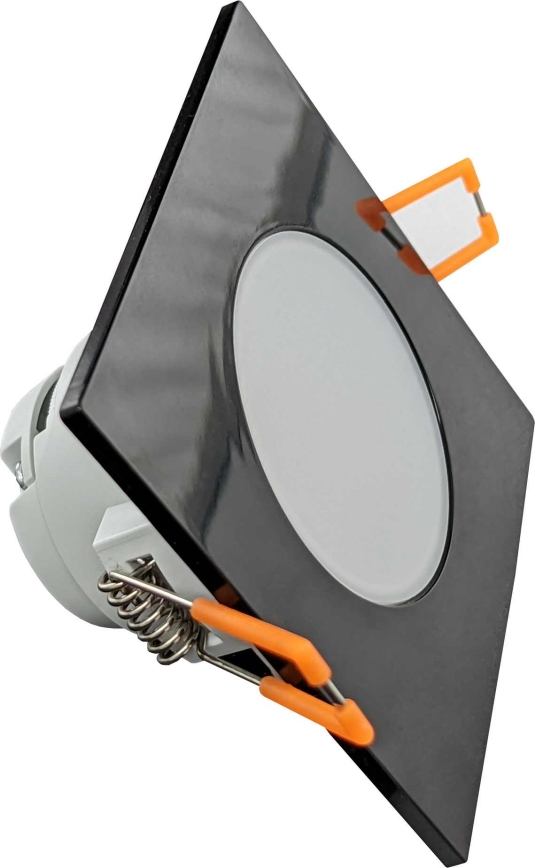 LED vonios įleidžiamas šviestuvas BONO LED/5W/230V 3000K IP65 juodas