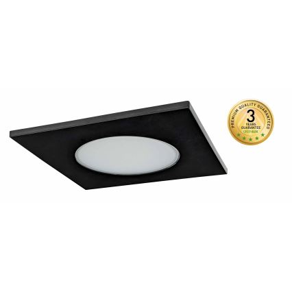 LED vonios įleidžiamas šviestuvas BONO LED/5W/230V 3000K IP65 juodas