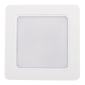 LED vonios įleidžiamas šviestuvas TAVO LED/9W/230V 3000/4000/6000K 12x12 cm IP44 baltas