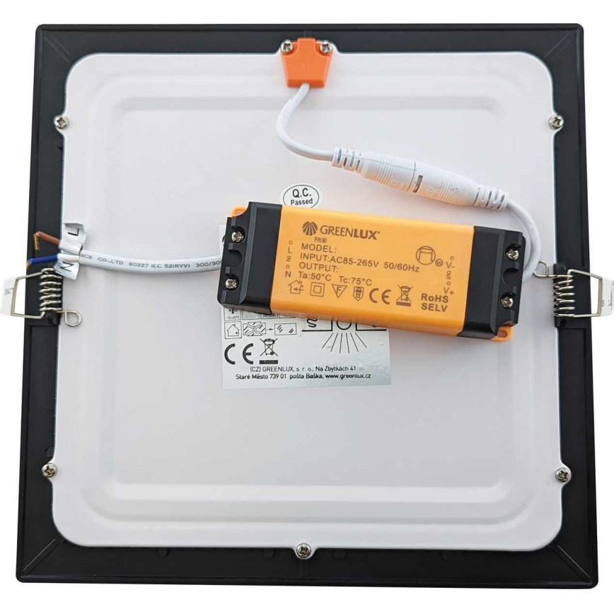 LED Vonios įleidžiamas šviestuvas VEGA LED/18W/230V 2800K 22,5 cm IP44
