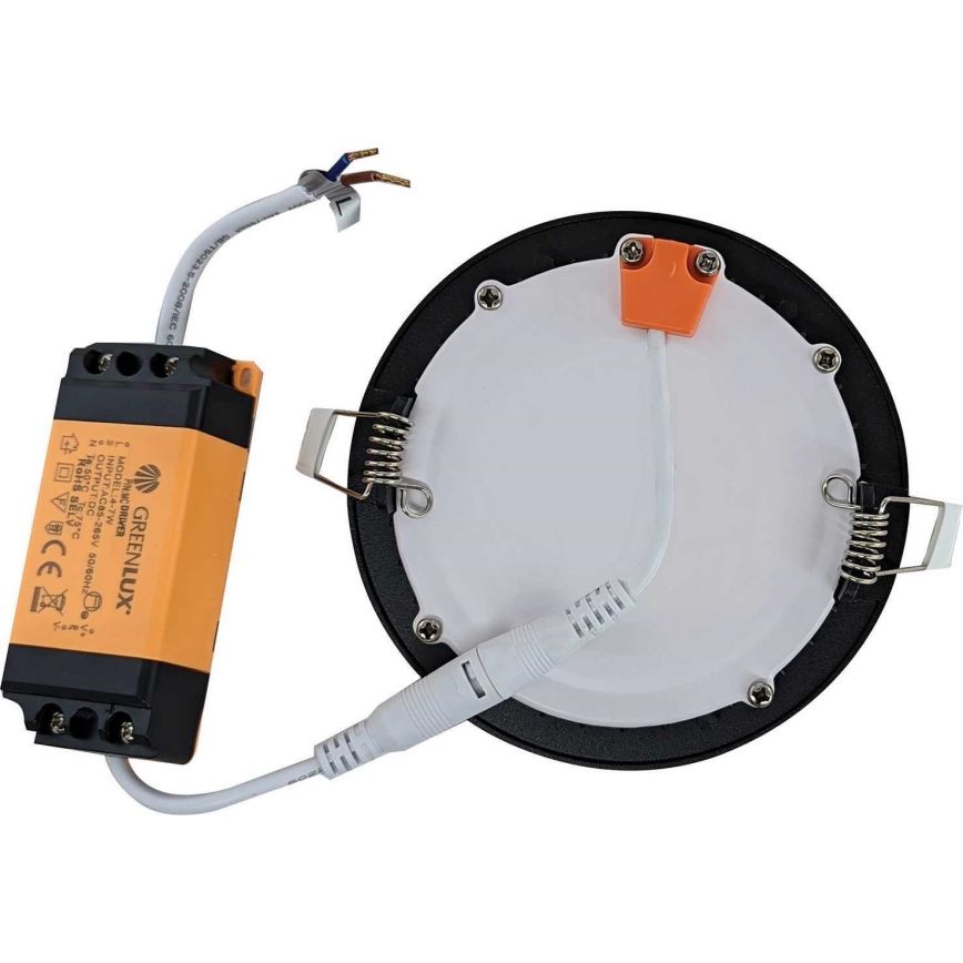 LED Vonios įleidžiamas šviestuvas VEGA LED/6W/230V 3800K d. 11,8 cm IP44