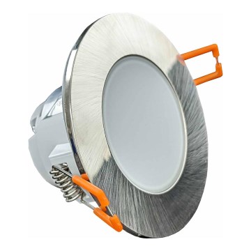 LED vonios įleidžiamasis šviestuvas BONO LED/8W/230V 3000K IP65 matinis chromas
