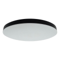 LED vonios kambario lubinis šviestuvas FLUME LED/10W/230V Ø 22,5 cm IP44 juodas