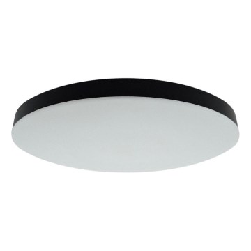 LED vonios kambario lubinis šviestuvas FLUME LED/10W/230V Ø 22,5 cm IP44 juodas