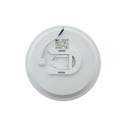 LED vonios kambario lubinis šviestuvas FLUME LED/10W/230V Ø 22,5 cm IP44 juodas