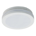 LED vonios kambario lubinis šviestuvas MARLON LED/12W/230V skersmuo 18 cm IP54 baltas