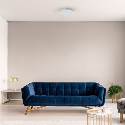 LED vonios kambario lubinis šviestuvas MARLON LED/36W/230V Ø 30 cm IP54 baltas