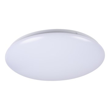 LED vonios kambario lubinis šviestuvas su judesio ir sutemų jutikliais CORSO LED/18W/230V 3000/4000/6500K pr. 33 cm IP44
