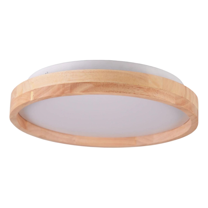 LED vonios kambario medinis lubinis šviestuvas LED/12W/230V Ø 27 cm IP44 ąžuolas