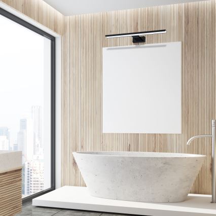 LED vonios kambario sieninis šviestuvas SHINE LED/13,8W/230V 60 cm IP44 juodas