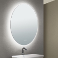 LED vonios kambario šildomas sieninis veidrodis su apšvietimu FOCUS LED/25W/230V 3000/4200/6000K skersmuo 60 cm IP44